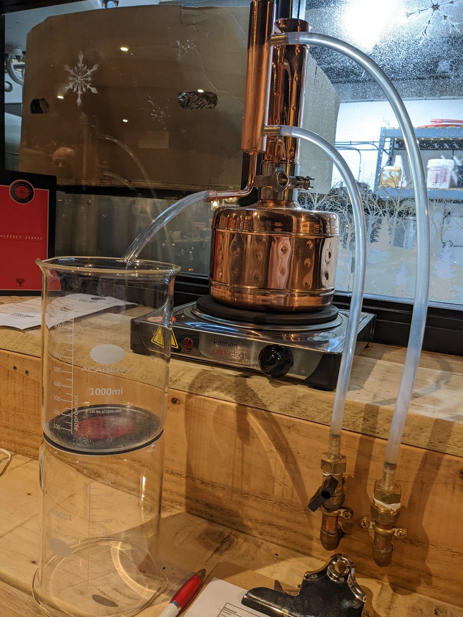 emmanator_91's tweet photo. We got to enjoy an experience of making our own gin, testing the gin, rum and vodka they created and a tour of the facility. A newly created company started in February, same time our child was born, do we named our gin after her ☺️👍 ready for her 18th https://t.co/wqwnK4CEH9