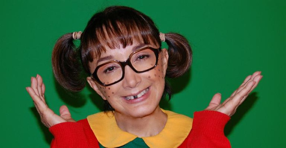 g1's tweet image. Maria Antonieta de Las Nieves, a Chiquinha de 'Chaves', está com Covid-19 glo.bo/3mM6y6x #g1 #Chiquinha #Covid19 #Chaves