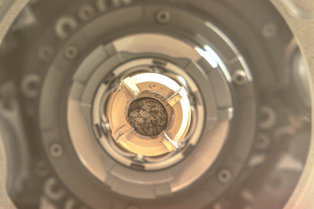 HDR image of second Robine core. NASA/JPL-Caltech/ASU/martiandennis