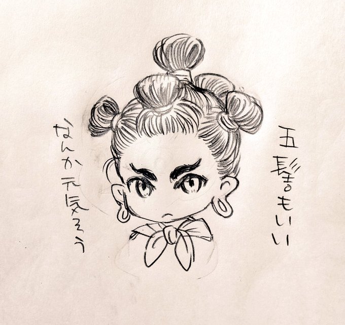 童子形仏像の髪型といえば五髻もなんか元気そうでいいですね 