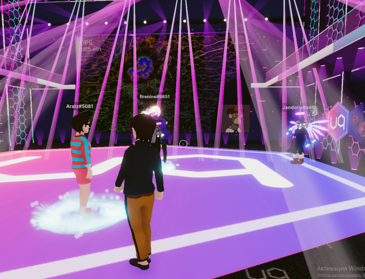 Mefodij3's tweet photo. My first participation in Decentraland events, and probably not my last https://t.co/uFoDGR2Y24