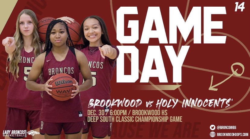 Last game of the year! Come out as we take on @HILadyBears tonight at 6 pm in the championship #iambecauseweare