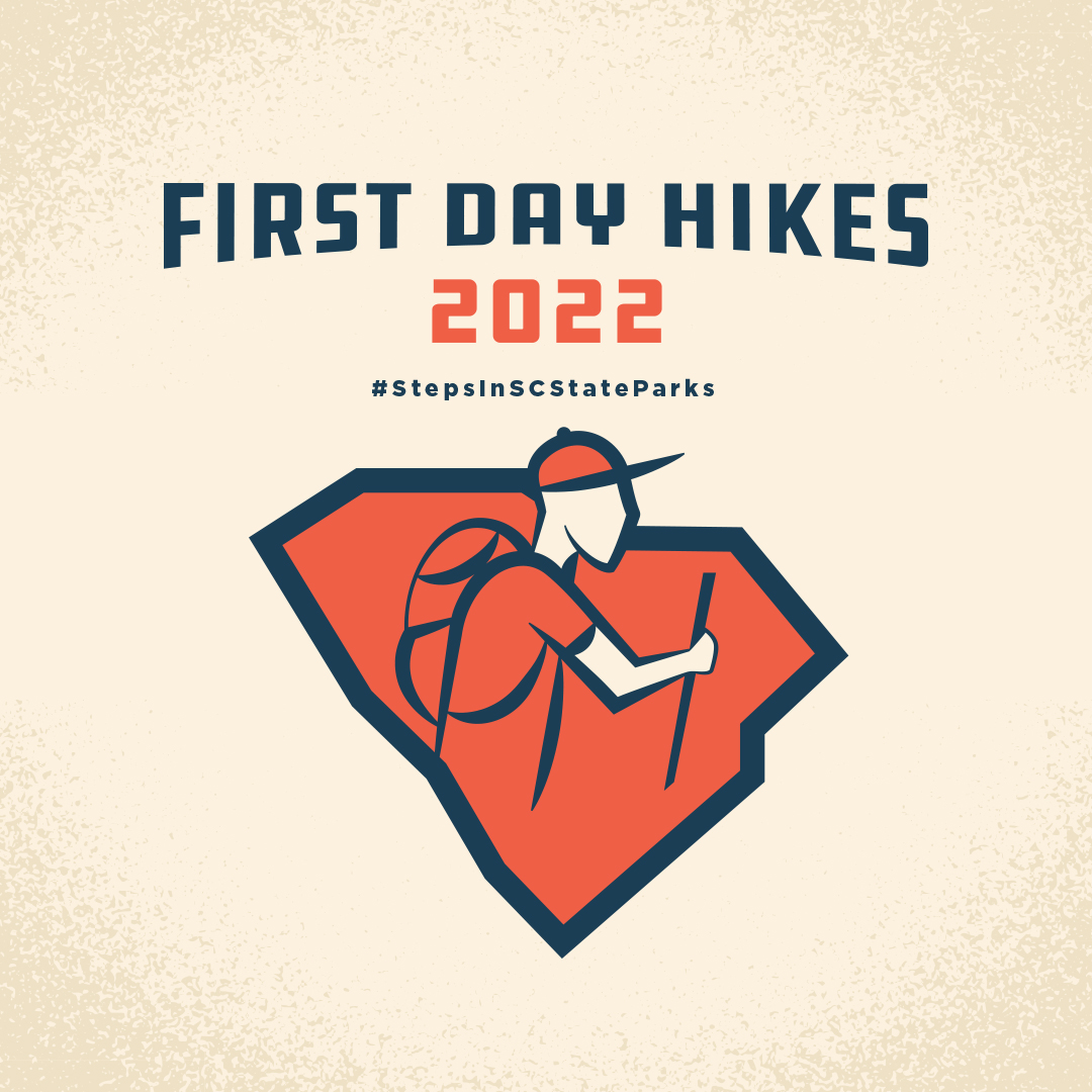 SC_State_Parks's tweet photo. First Day Hikes are a great way to get your year started off on the right foot! Check out all of the hikes available at our parks on Jan. 1: https://t.co/HIjR2nUhmP Share your hikes on social media with #StepsInSCStateParks or #FirstDayHikes! https://t.co/adb3f9WvBy