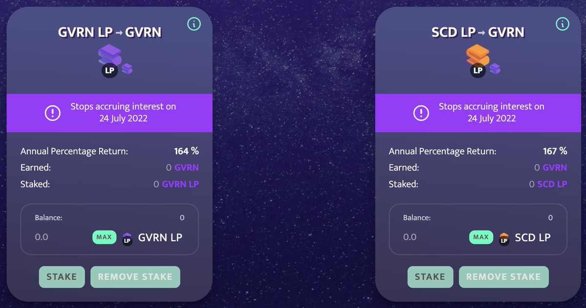socialdaoapp's tweet photo. The SocialDAO dashboard prototype is almost ready to be shared! In the meantime, be sure to check out https://t.co/xac6KYOP3Q to understand our two-token system: SCD for fees and GVRN for governance. SCD can also be used to farm GVRN by staking LP on Rocketswap. https://t.co/0qN91fcmuI