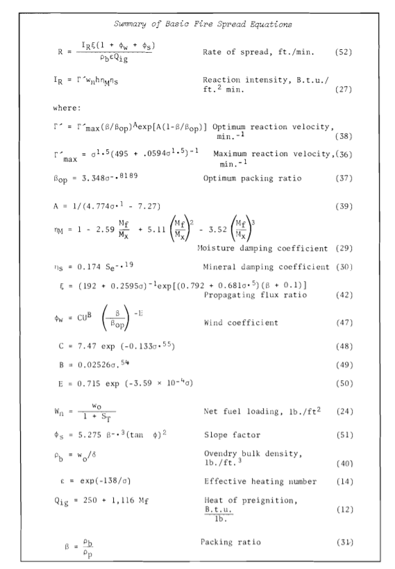FireJournalClub's tweet image. Paper #9.
*A mathematical model for predicting fire spread in wildland fuels*
By Dr Richard Rothermel of Rocky Mountain Research Station, 1972.
fs.usda.gov/treesearch/pub…