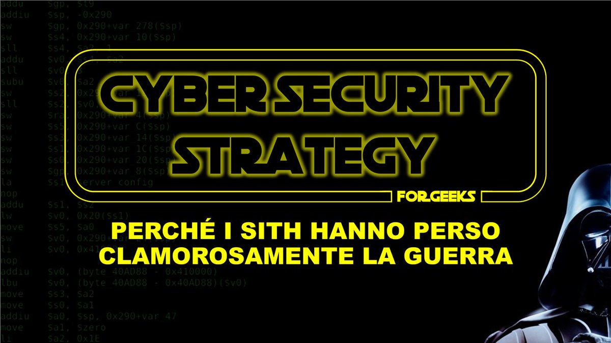 stasera alle 22, un ospite d'eccezione nel talk "Cyber security strategy - perché i sith hanno perso clamorosamente la guerra" @ Vatican Embassy #rC3 - jitsi.rc3.world/shared-vatican… oppure alla Vatican Embassy nel mondo 2D