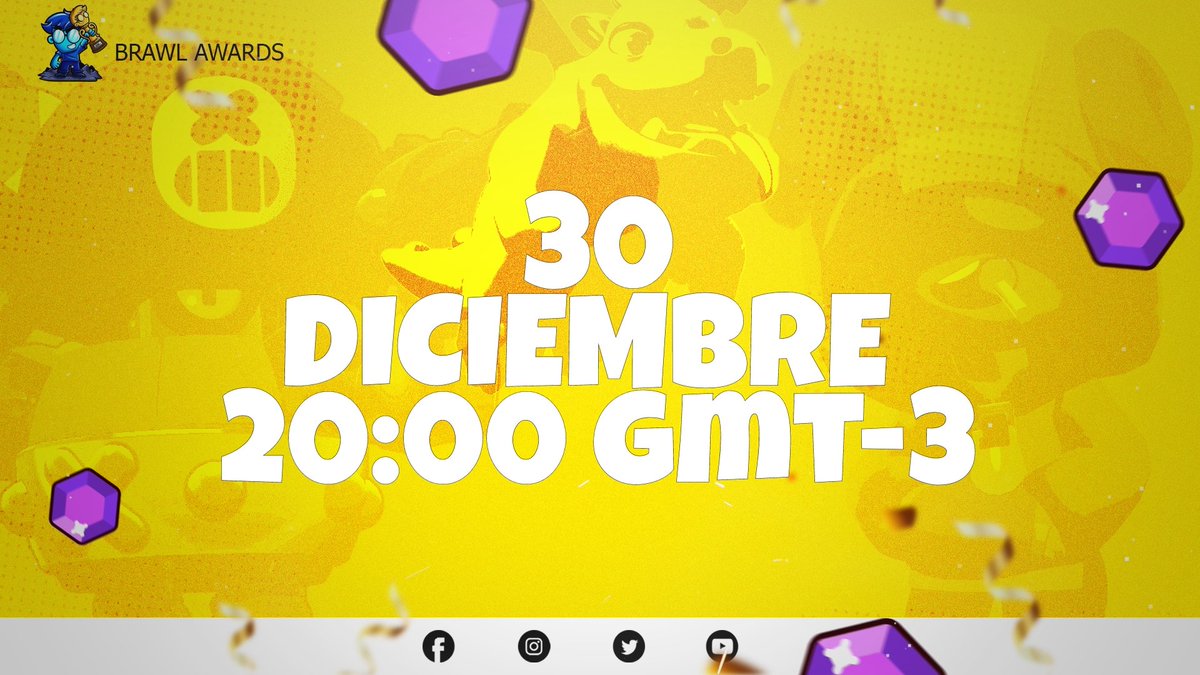 🏆 PREMIACIÓN BRAWL AWARDS 🏆

2 comentaristas secretos serán los encargados de nombrar a los ganadores de este año, con una reacción genuina. 

22 premios, todo en el canal de <a href="/eGamersGG/">eGamers 🇨🇱</a> a las 20:00 GMT-3.

Solo podemos decir: Vengan. Vengan y sientan el espíritu de los Awards.