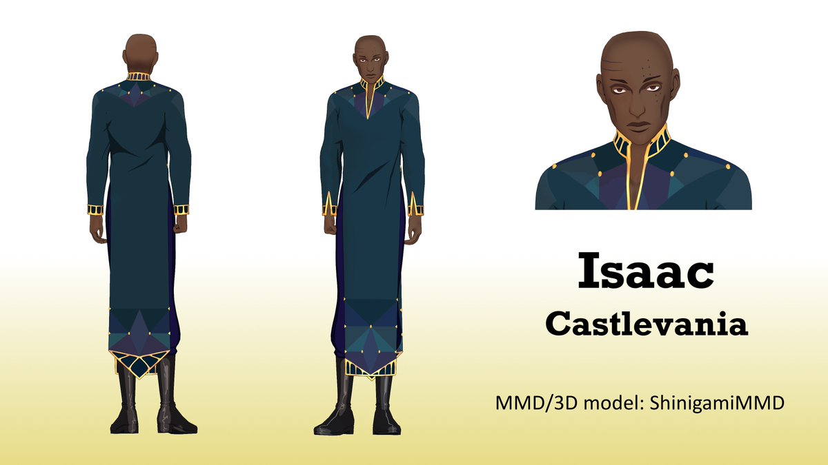 Shinigami_3D's tweet photo. Hi guys!
Sorry I'm so inactive here! 😣
But I decied to put my Isaac's model for DL 🥰
Link in the video description: https://t.co/YcxM7KkdJZ
#MMD #CastlevaniaNetflix #Isaac #modelDL https://t.co/SBztIRCA9m