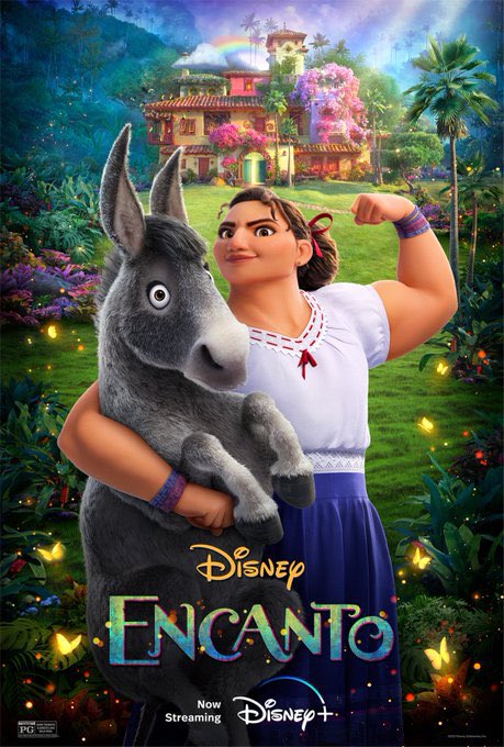 InclusNous's tweet photo. As-tu vu le nouveau long-métrage #Disney @EncantoMovie ? Sans te spoiler, je peux t’assurer qu’il est : inclusif (présente une famille racisée), émouvant, drôle et a une jolie morale ! Et petit bonus : Disney nous propose sa première héroïne à lunettes 🤓 une petite victoire ! https://t.co/eFTAr4DZGq