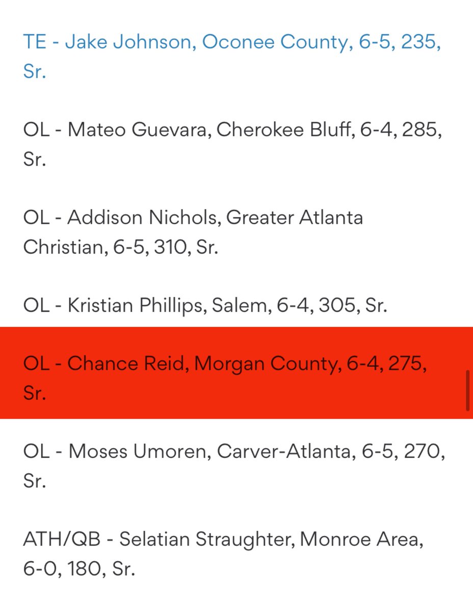 Morgan County Football tweet media