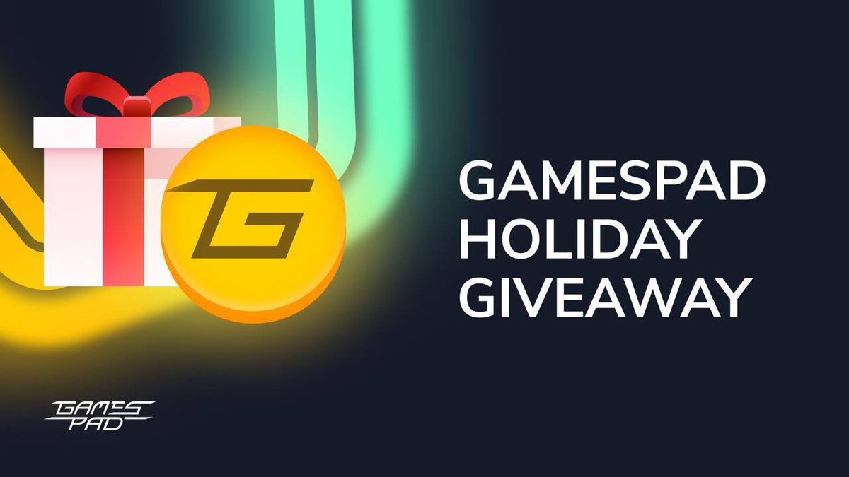 CryptoTownEU's tweet photo. 🚀 Airdrop: GamesPad Holiday Giveaway 
💰 Value: $3500 BUSD 
📅 End Date: 20th January 2022 
🏦 Distribution Date: 21th January 2022 
 
Go to the Airdrop Page https://t.co/72oSVN2smq

#Airdrop #Airdrops #Crypto #Giveaway https://t.co/B0QeCcTjBk