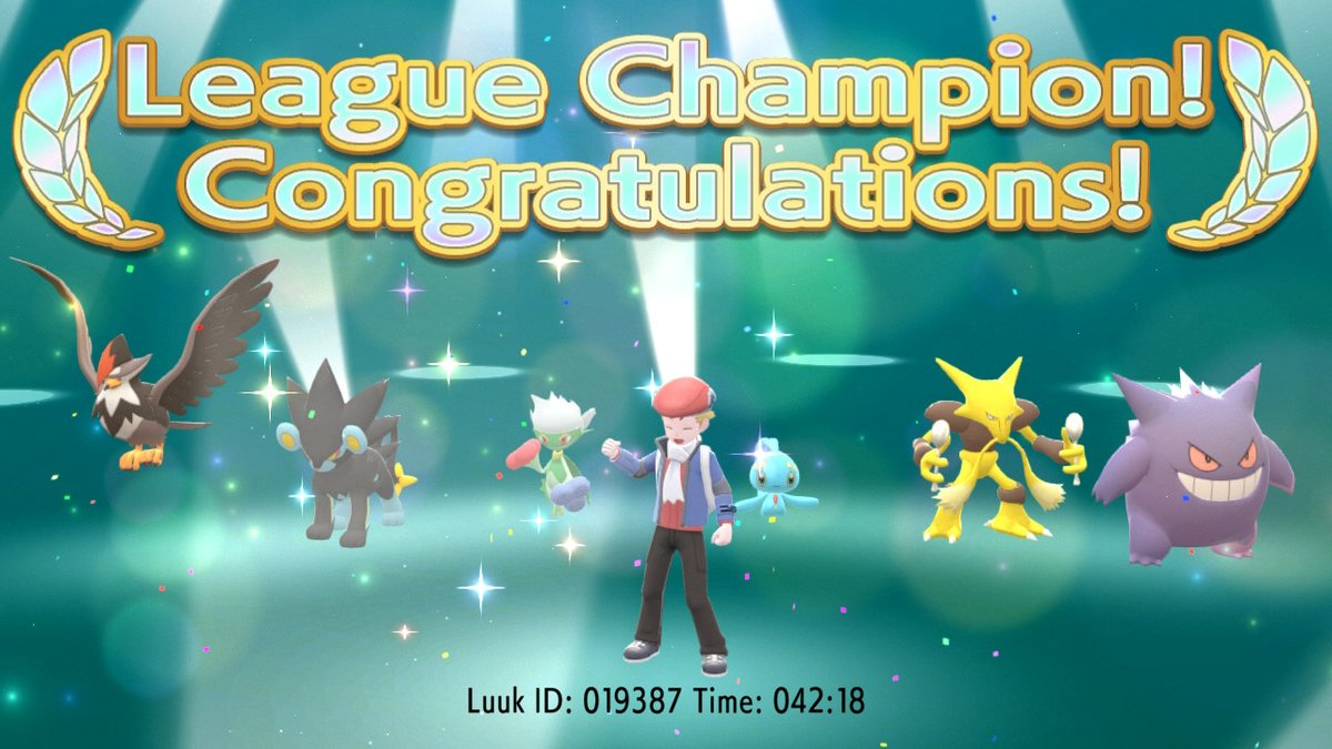 Luuk_LOJB's tweet photo. Pokèmon Shining Pearl Hardcore Nuzlocke completed!! #PokemonShiningPearl #NintendoSwitch https://t.co/WJX2LNj7lA
