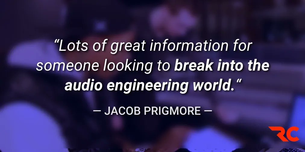 Wanna break into the music industry? Jacob Prigmore says our courses are the place to start 😏  #musicindustry #musiccareer #musicschool #musiceducation #recordingconnection #recordingareer #audiocareer #audioengineer #audioproducer #mixer #master #mix #studio #producer #engineer