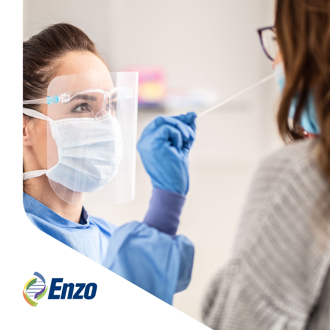 EnzoClinical's tweet photo. If you are experiencing symptoms or have been exposed to someone with #COVID19. Get tested right away! You can order a #MolecularTest through https://t.co/ilhL72Sztt #OmicronVariant #COVIDTest https://t.co/gD4YNYTu8Q