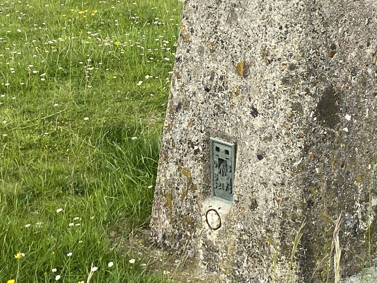 moonraker_the's tweet image. 431st @OrdnanceSurvey #OSBenchmark a Flush Bracket benchmark on the Giants Grave Trig Pillar (Grid Ref: SU16586320) #WiltshireWalks @BBenchmarks @BenchmarkBaggi1