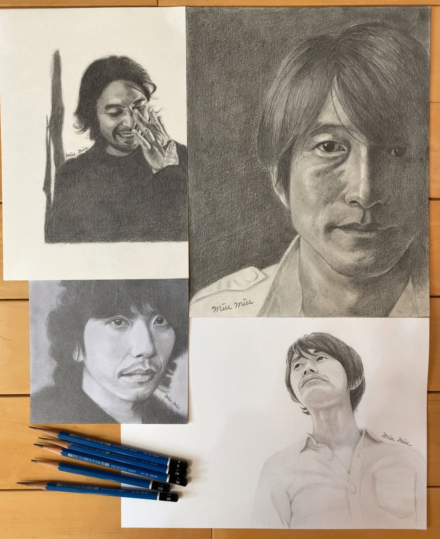洗える 絵画 顔 で歌う ドラム の 男 2 デッサン 開店祝い 美術品 絵画 タペストリ Rustavi Gov Ge