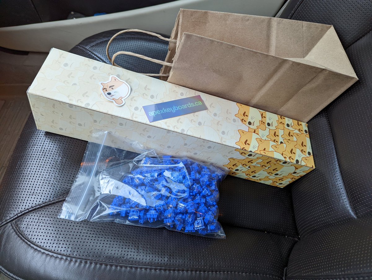 Local pickup for keebs

The future is wow