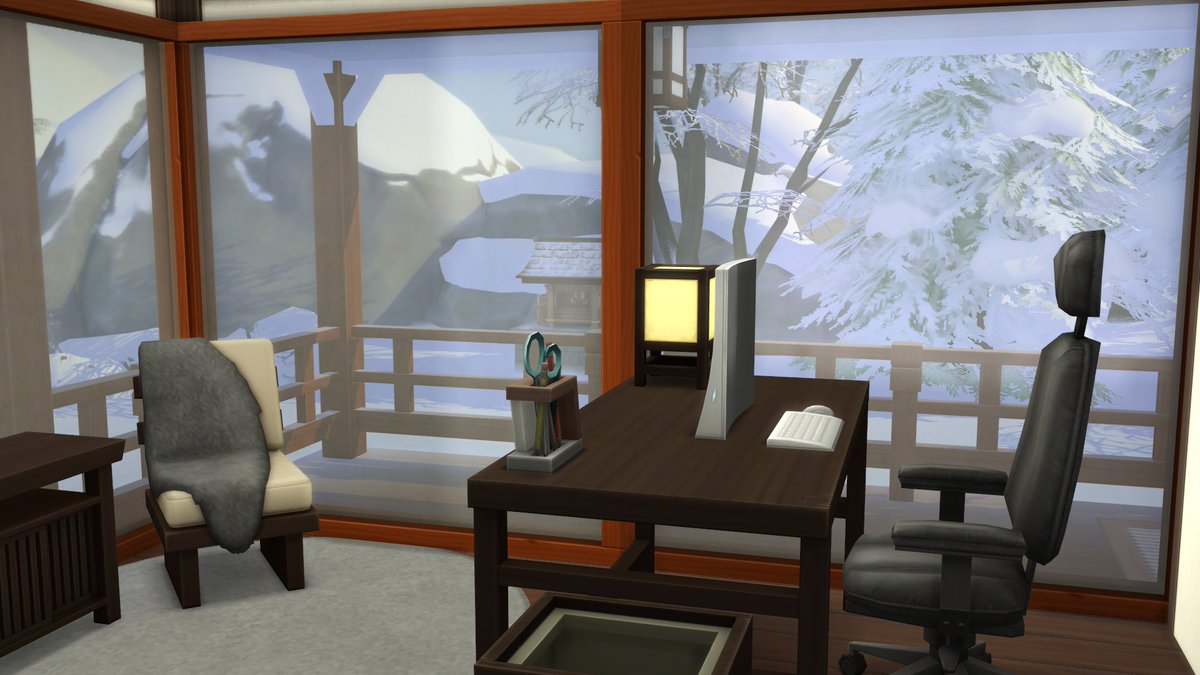 emcraig_95's tweet photo. ποΈSnowy Japanese HomeποΈ- Jumping back into the building game! Felt like doing a snowy build for the #SimsieFish challenge, so what better than a Snowy Escape-inspired, Japanese home!
Origin ID: ZombieEm
.
#TheSims4 #ShowUsYourBuilds https://t.co/qmZAf7HlLQ