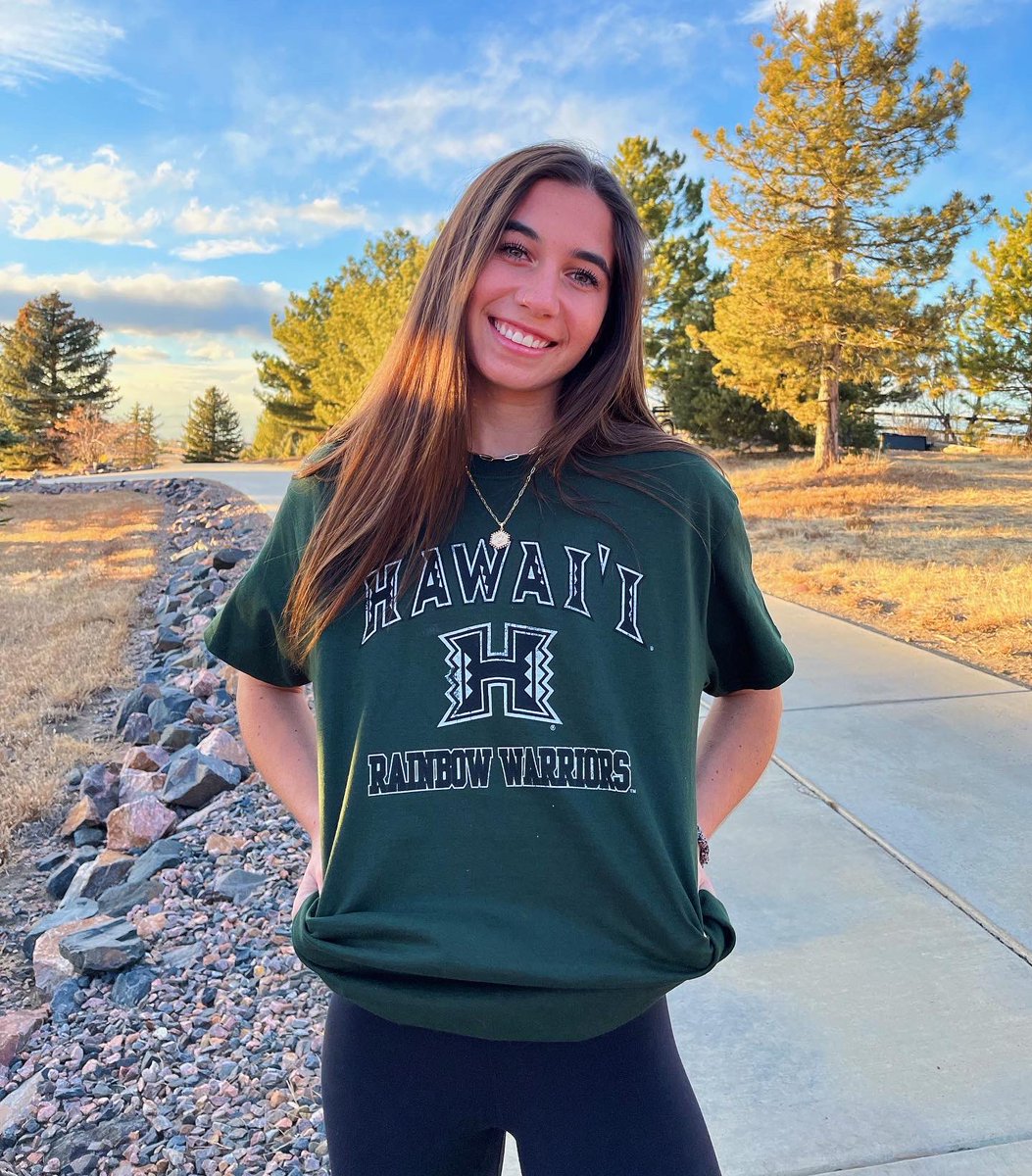 I am blessed and excited to announce I have verbally committed to play soccer at The University of Hawai’i. beyond thankful for everyone who has helped and supported me along the way! go bows!🌈🌈