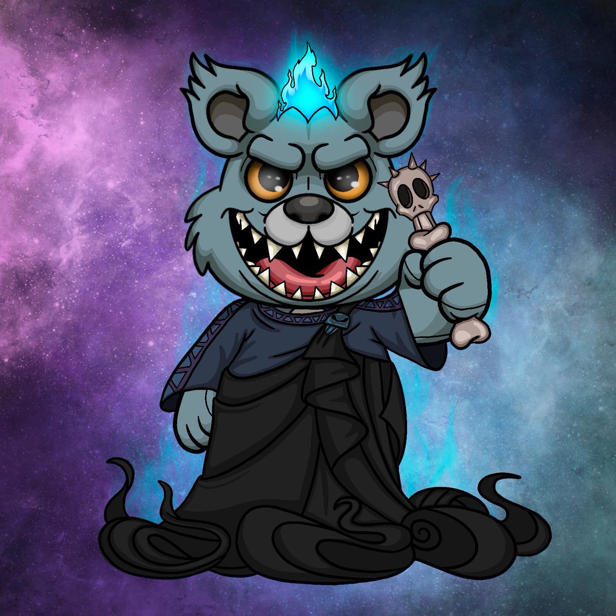 Teddy_BearSquad's tweet photo. Meet the #Hades Bear!☠️
Hades is the god of the dead and the king of the underworld.
Hades is one of 12 legendary teddy bears!
The squad member who #mints this Teddy Bear will receive a $10,000 bonus for helping the teddy bears squad become stronger than ever.
Drop some 🖤 https://t.co/uziFKdDDjl