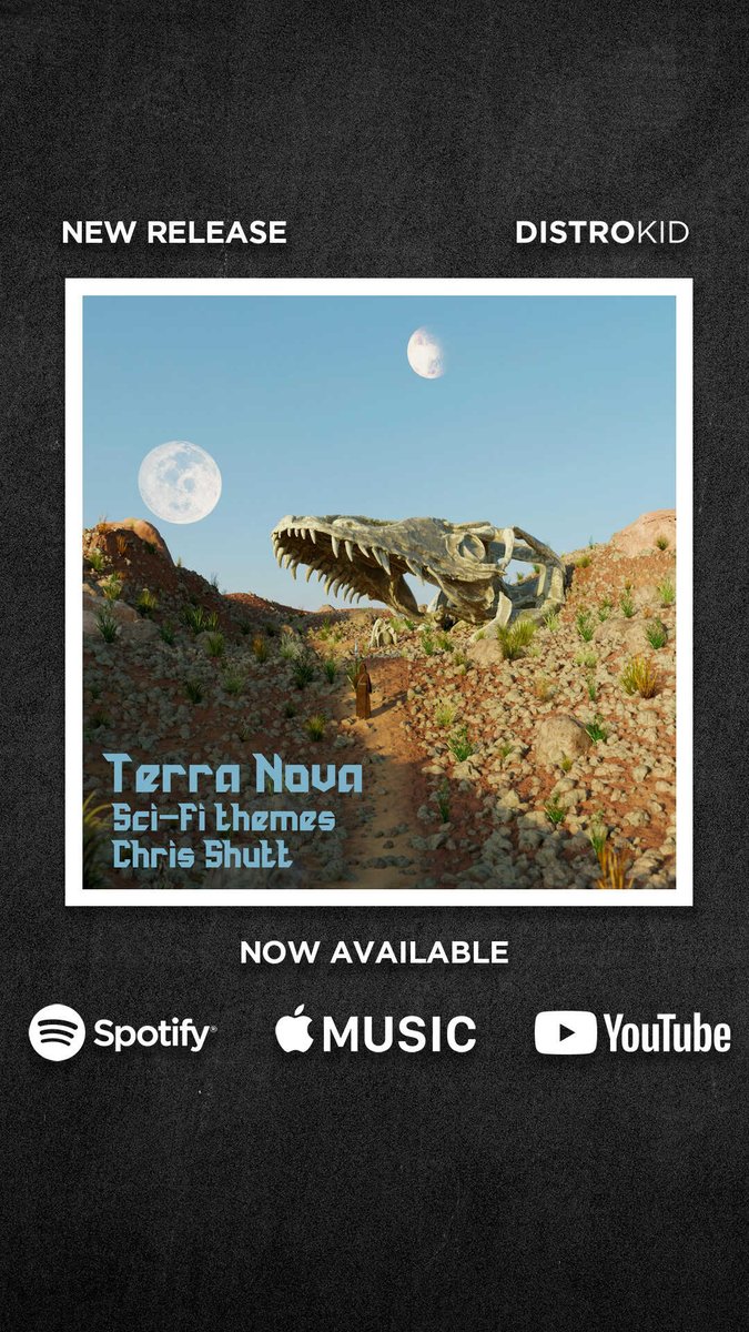 Album has made it onto Spotify today. open.spotify.com/album/5VwtsmRb… #SciFiMusic #MusicPack