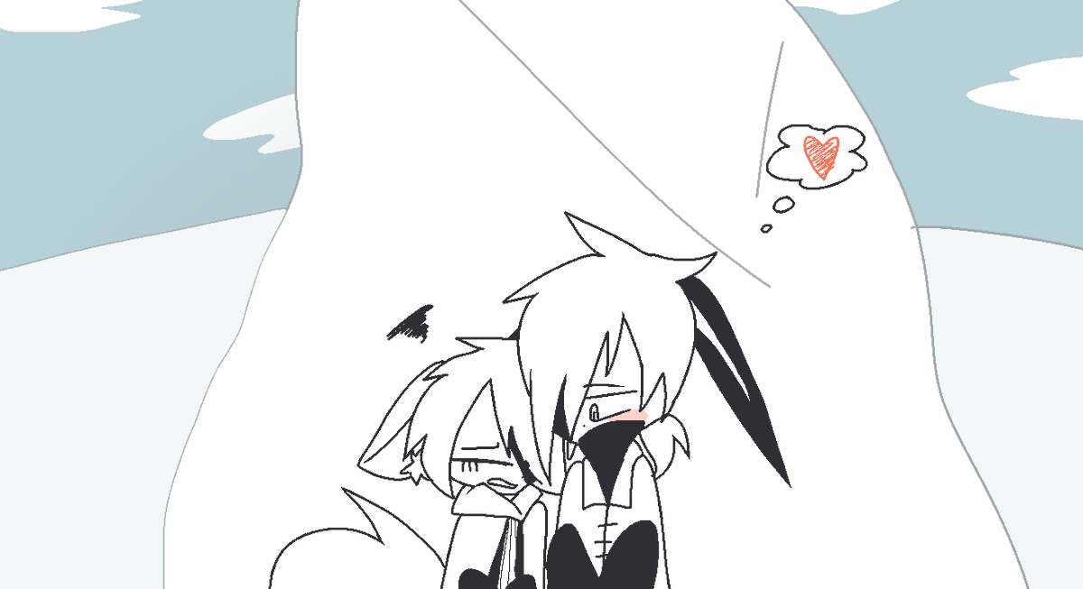 TKhamneungthai's tweet photo. Kazu doesn’t approve of Orca man only Arctic Wolfy 🖤
Shirogane & Idate belong to Funamusea
#funamuseart #dspoc https://t.co/zCMlPPYtwP