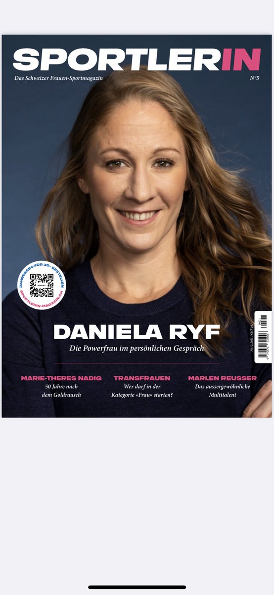 SportlerinM's tweet photo. Ausgabe No. 5 von SPORTLERIN ist da: am Kiosk, an den Coop-Kassen, im Abo-Shop (dort besteht die Möglichkeit, das Magazin als GönnerIN zu begleiten). 
Ein Jahr auf dem Markt, wir freuen uns auf 2022. Merci vielmal allen, die uns unterstützen. Mehr Infos:
https://t.co/m67uO4GXjP https://t.co/KDW7mQFEgy