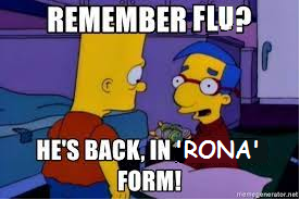 BarflyVoices's tweet photo. @Nina7Infinity @Drunk3po_Joay Are they now just throwing two words together and hoping to keep the #FearPorn and #Propaganda of #Coronageddon going while they get every penny they can?
#influenza #covid19 #flurona https://t.co/owO5WQ5ztx