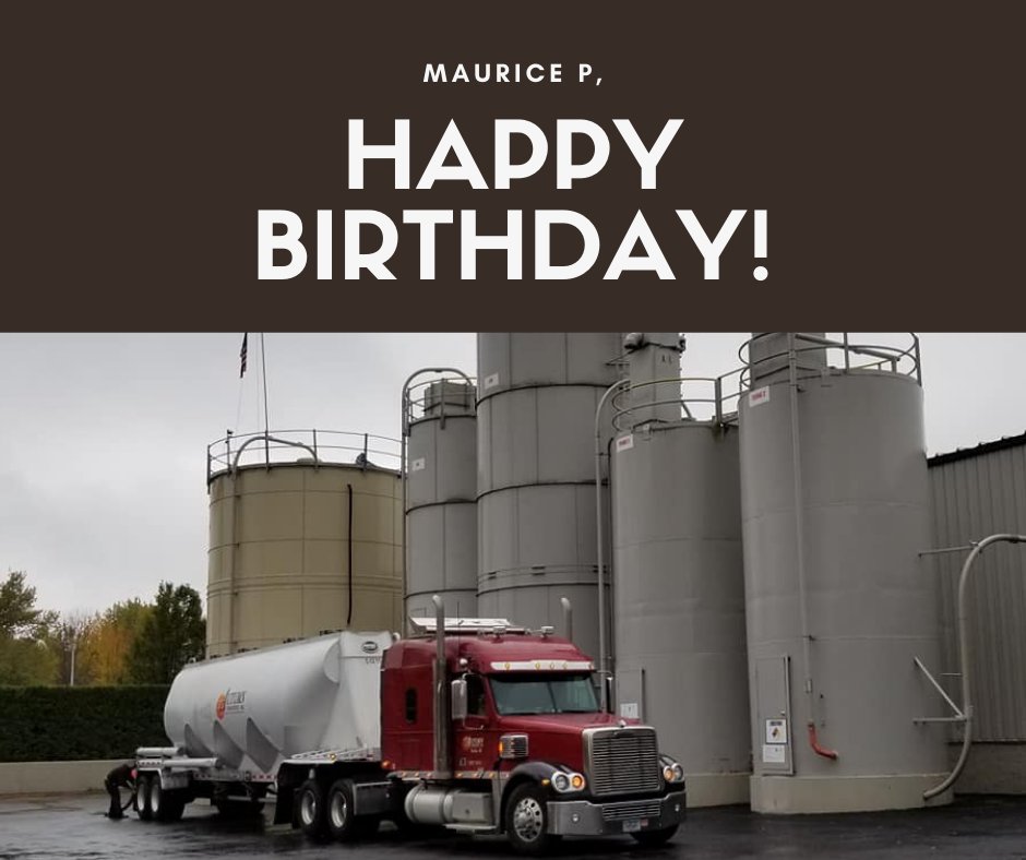 Happy birthday to Pneumatic driver Maurice P. Thanks for all you do Maurice. Hope you had a great birthday! 