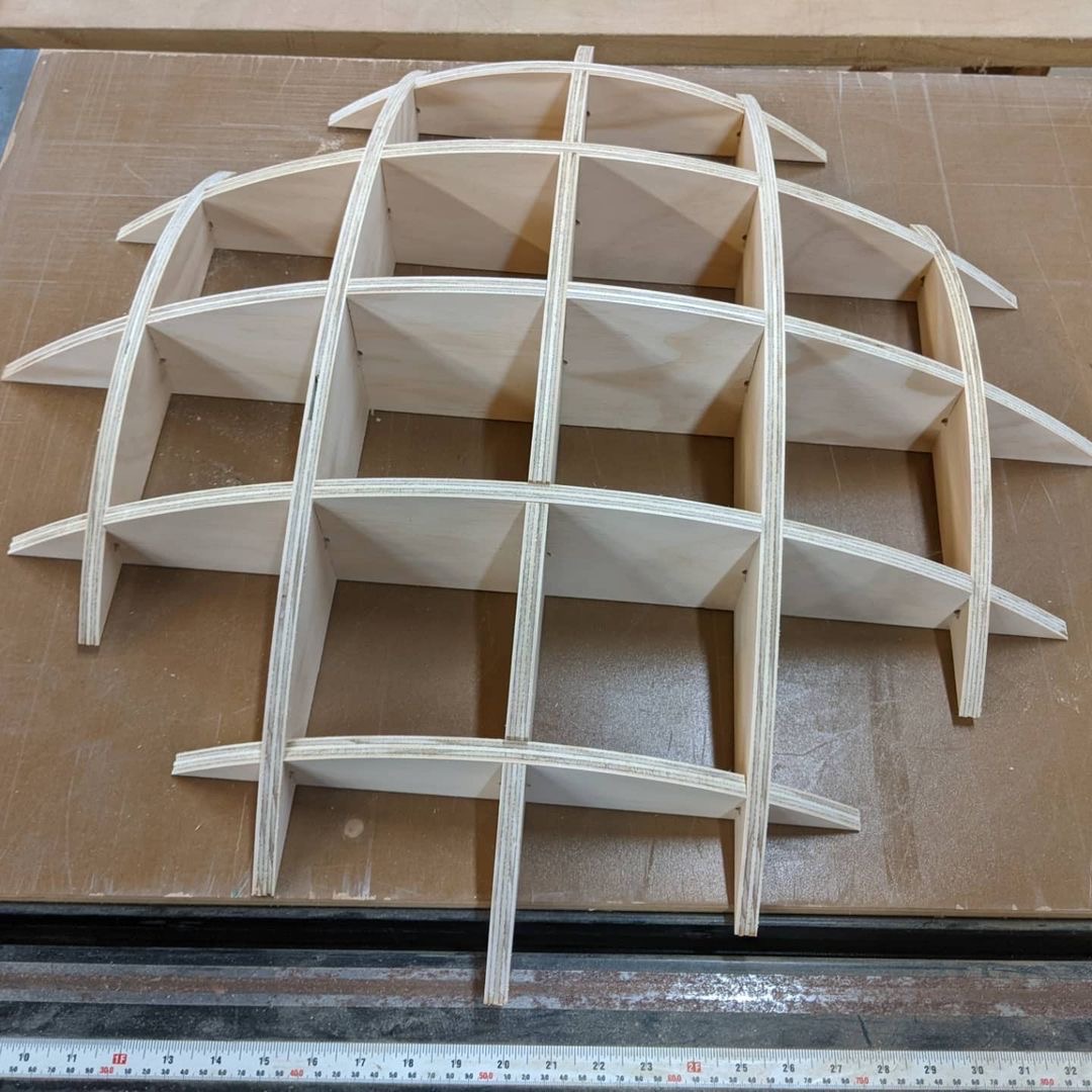 ShopBotTools's tweet photo. Always fun to see what Bill Young is up to with his ShopBot creations! This type of design would make very cool shelving or maybe acoustic panels/sound diffusion? 😎
#shopbot #shopbottools #shopbotcnc #cncmachine #woodworking #makers #makersgonnamake #thursdaythoughts https://t.co/BeiSGoitVT