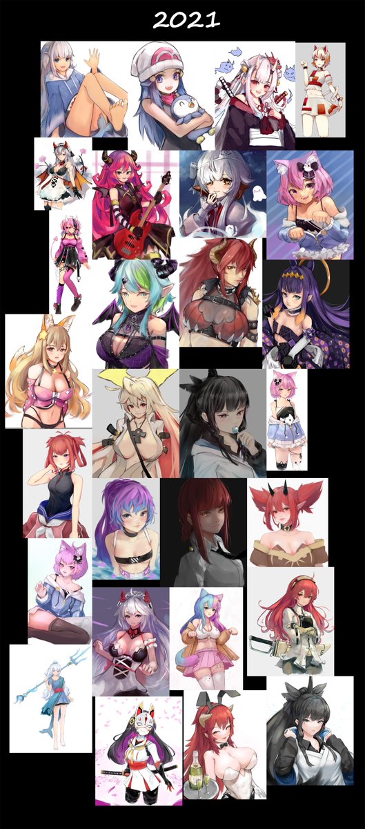 all of my notable work from this year, I really had a lot of fun drawing in 2021, looking forward to 2022!