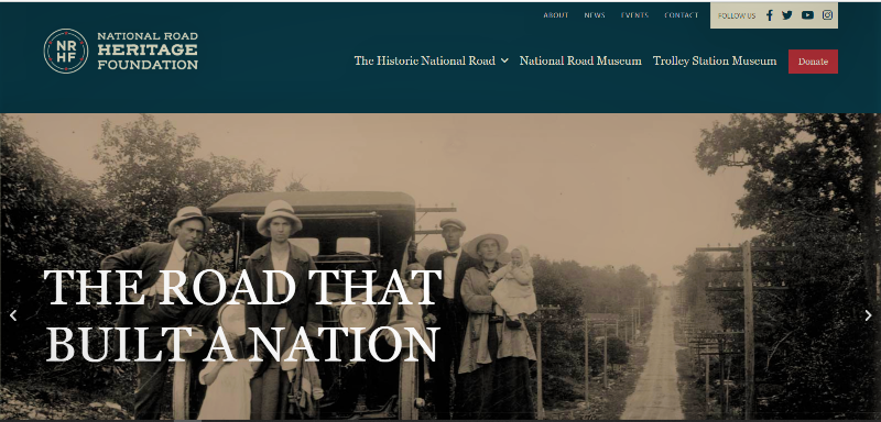 New Website connects the Past to the Present on the Historic National Road Scenic Byway! nationalrdfoundation.org