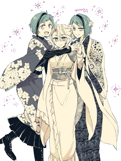 全身はこんな感じ、ふたごちゃんはもうちょっと大きくても良かったかな。 