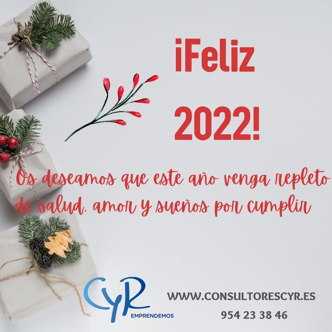 CYR_Consultoria's tweet photo. Desde @CYR_Consultoria os deseamos un feliz año 2022! https://t.co/F9mfD0dMzs
