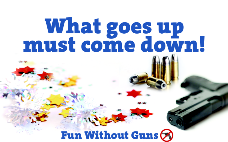 SLMPD's tweet photo. We want everyone to have a safe and happy new year! The #SLMPD will have extra officers on patrol for #NewYearsEve, and officers will be working throughout the holiday responding to calls and any criminal incidents observed. Let's remember to have #FunWithoutGuns! #STL https://t.co/vqvjOJT0LV