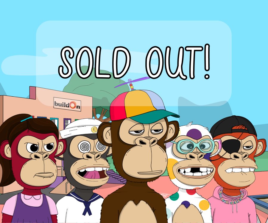 WE ARE OFFICIALLY SOLD OUT! 

Available now on <a href="/opensea/">OpenSea</a> : 

opensea.io/collection/kba…