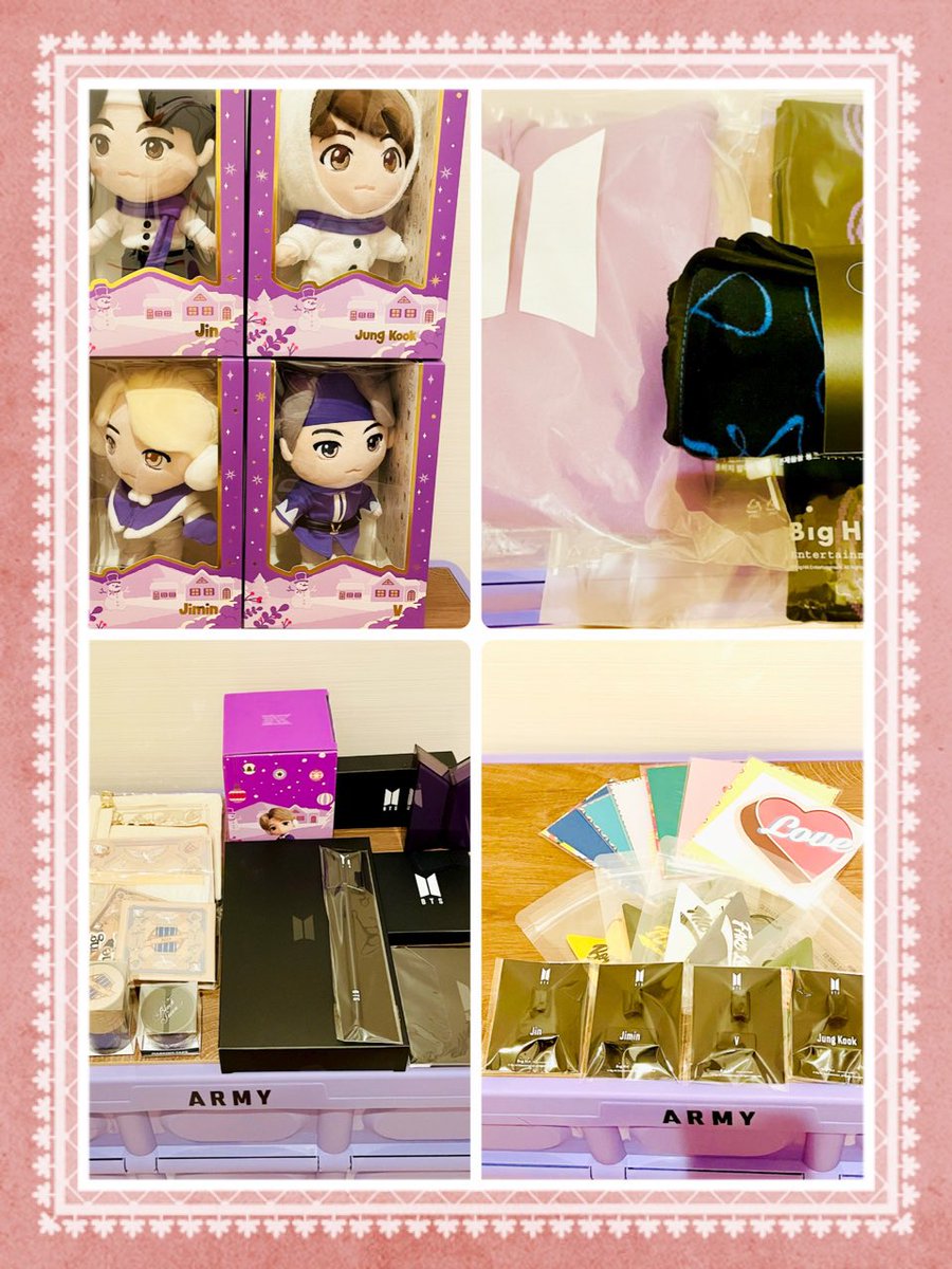 hobihoba218's tweet photo. Fortune Box versionB 届いたよ❤︎
中身はこんな感じ✨
ぬいぐるみぎゅうぎゅうに入ってたw
割と小物率が高かったかも🤭
#BTS #btsfortunebox
#フォーチューンボックス https://t.co/rcuVraQxwZ
