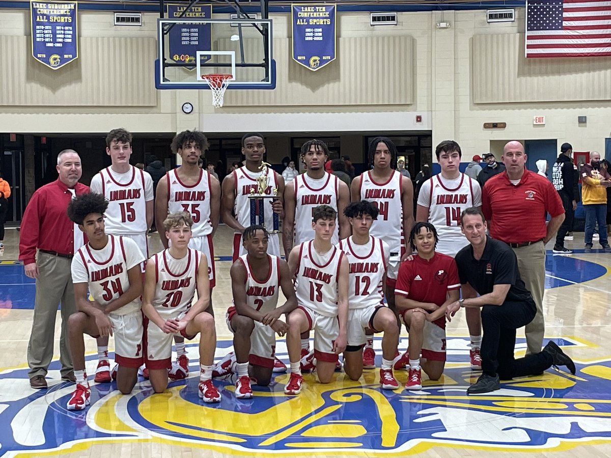 PortageHSCheer's tweet photo. Congrats @PortageBoysBB winning the Highland Tournamenr! https://t.co/9X99SAcbbj