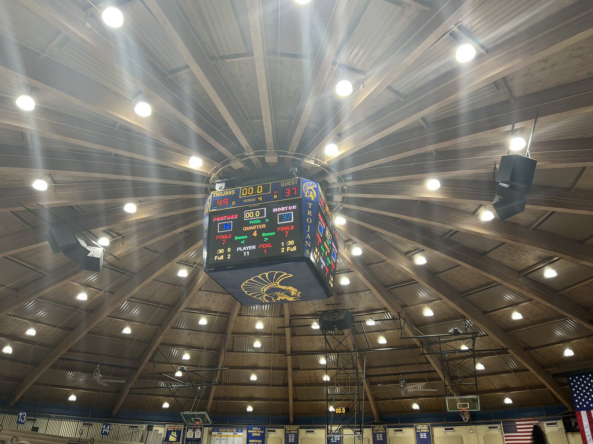 PortageHSCheer's tweet photo. Congrats @PortageBoysBB winning the Highland Tournamenr! https://t.co/9X99SAcbbj