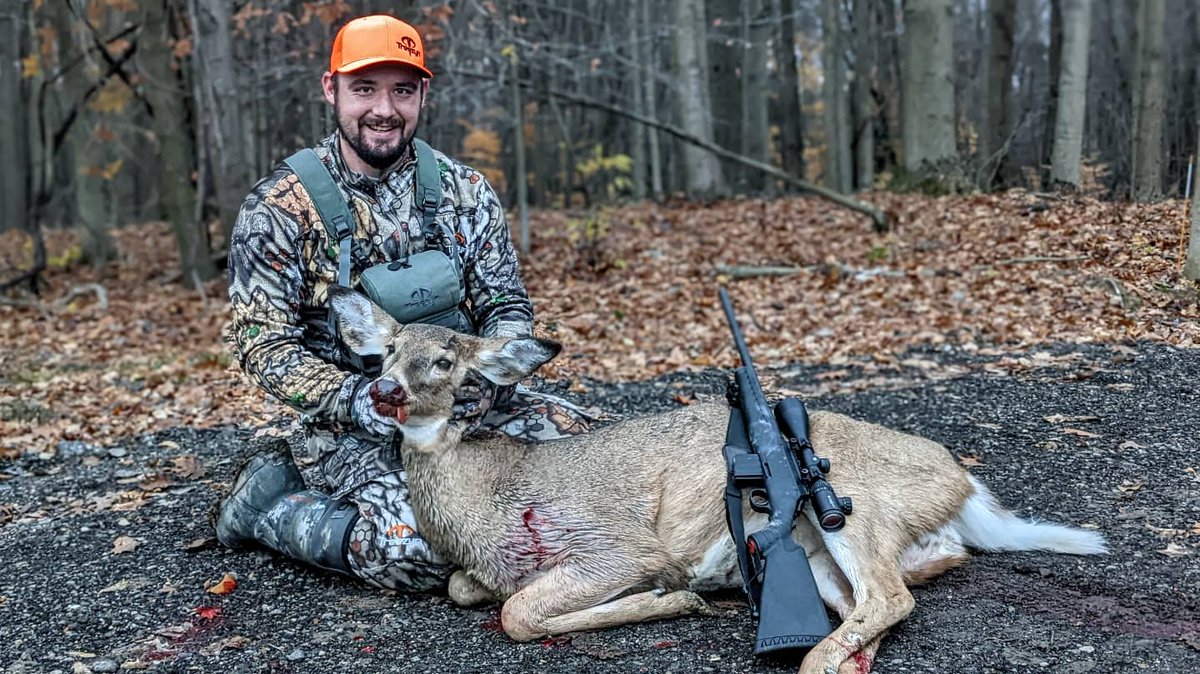 ThatHuntingDad's tweet photo. It was a great season. Now time to prepare for coyote hunting. #treezyn #hunting #whitetail #whitetailhunting #Hunter https://t.co/9iGTpQiLaA