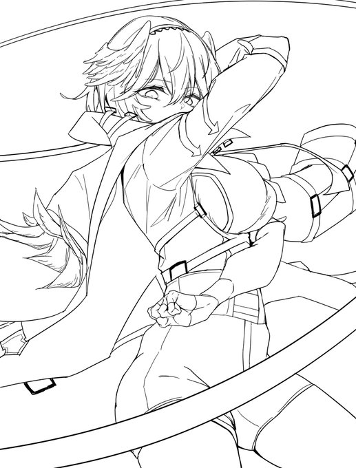 線 