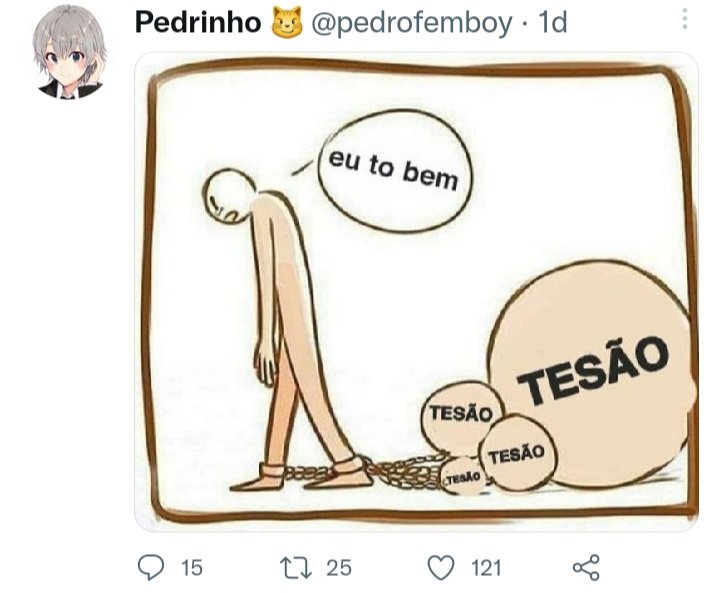 QueFemboy's tweet photo. É foda vius https://t.co/a0GCDsrpRZ