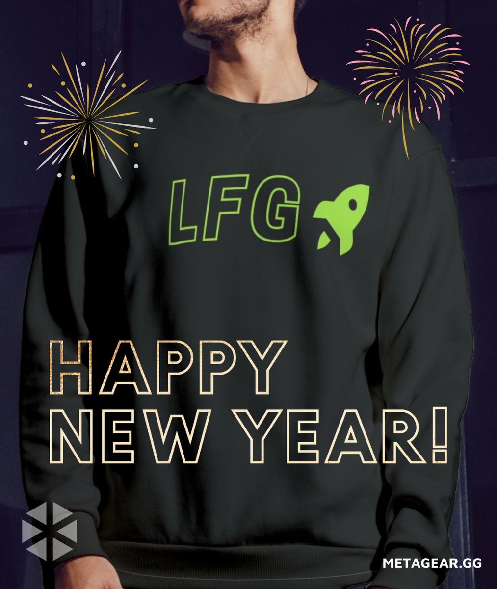 HAPPY NEW YEAR! LFG!

WAGMI in 2022. Like/RT this if you agree.

Follow <a href="/metageargg/">Meta Gear.GG</a>    

#NFT #NFTs #NFTCommunity #LFG #WAGMI #metageargg