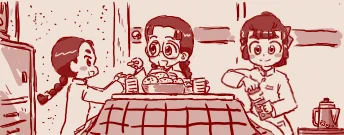 家事をしながららくがき
知波単ではこたつ置けるのだろうか 