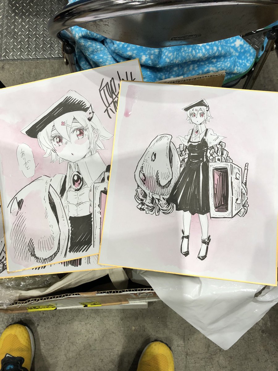 兵器少女と戦場で 千田浩之 色紙 直筆 イラスト コミケ neuroid.uprrp.edu