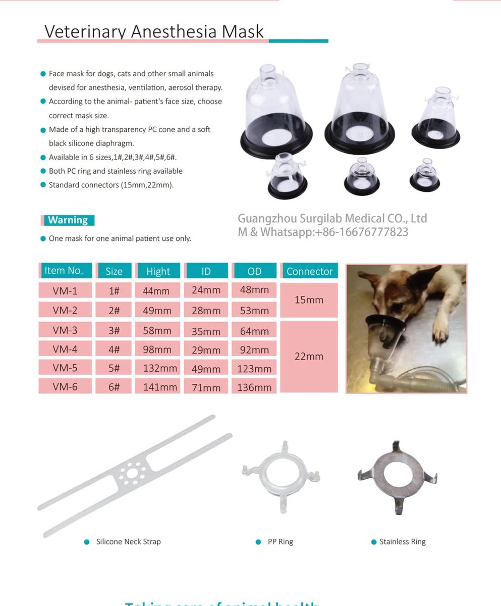#Anesthesia #Veterinary Mask For #Dog #Cat #Pet anesthesia mask Face Anesthesia #oxygen #mask