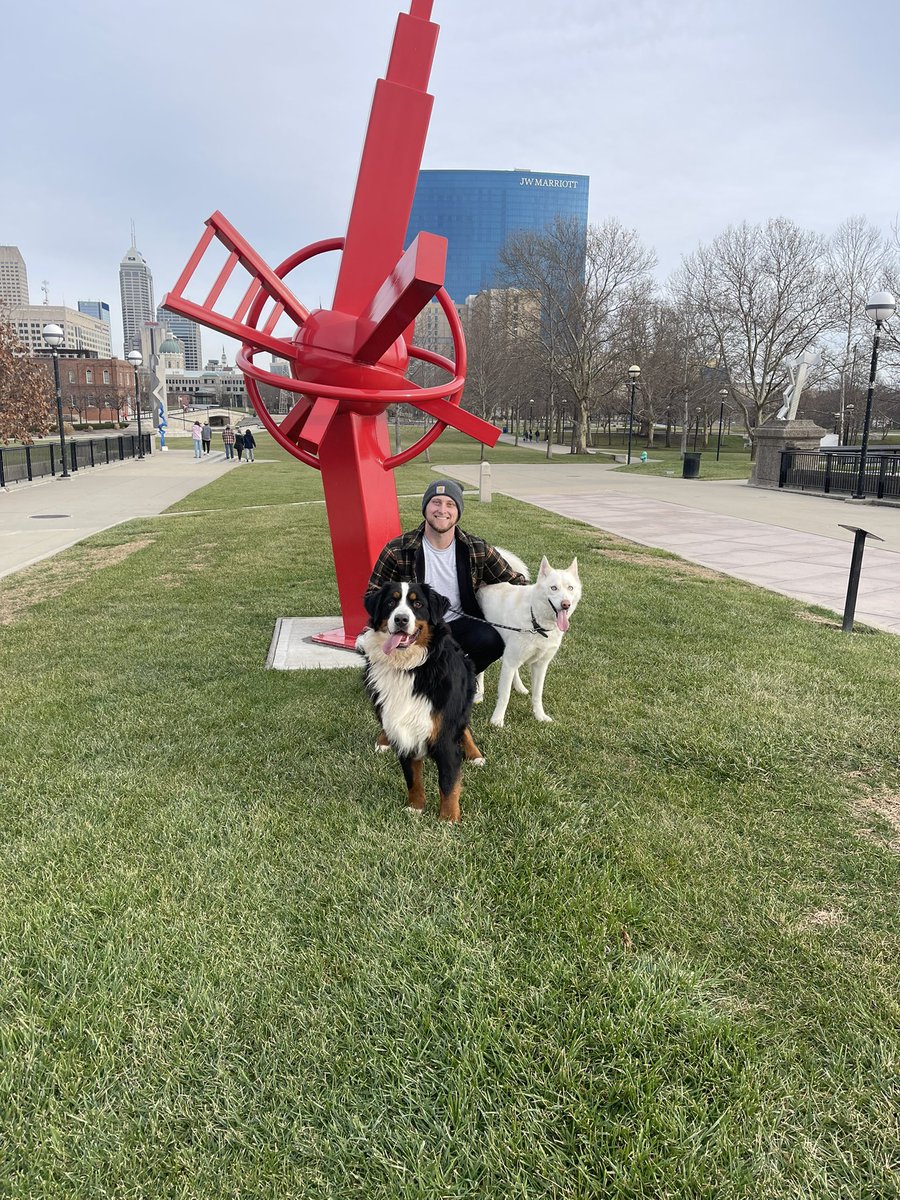 Garrett__Byrd's tweet photo. We’re the 3 best friends that anybody could have. 🐕🐶 https://t.co/hvCafoB3Rt