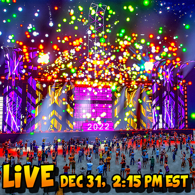 GMAntonZ's tweet photo. The stage is set! Join me LIVE tomorrow starting at 2:15 PM EST (11:15 AM PST / 7:15 PM GMT) to countdown to 2022 and ring in the new year in GTA 5 with an amazing fireworks display! But don't be too late, because midnight in Los Santos will be shortly after the stream starts! https://t.co/DS2MPfeo6g