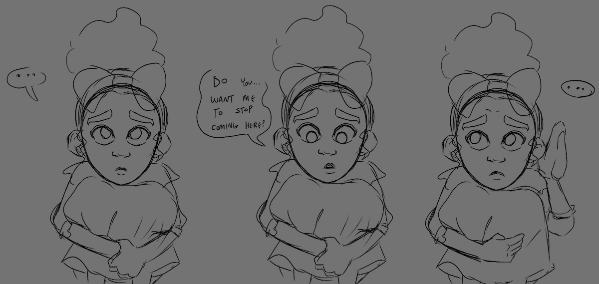 I sketched this really fast and probably wont ever finish but ANYWAY (1/2) 