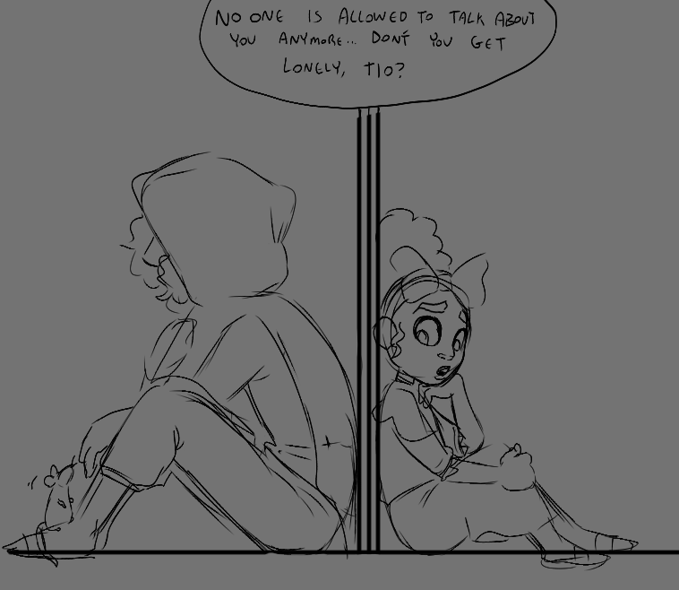 I sketched this really fast and probably wont ever finish but ANYWAY (1/2) 